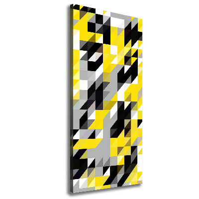 Wandbild vertikales Geometrischer Hintergrund