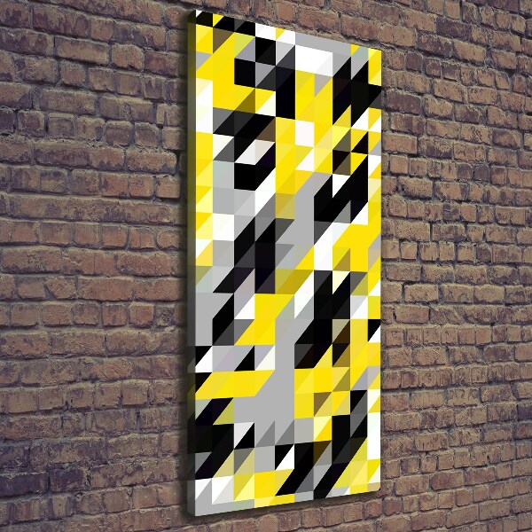 Wandbild vertikales Geometrischer Hintergrund