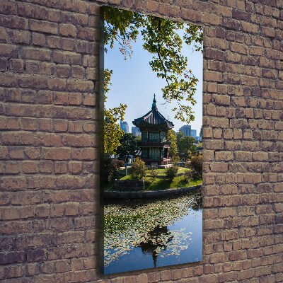 Wandbild vertikales Südkorea