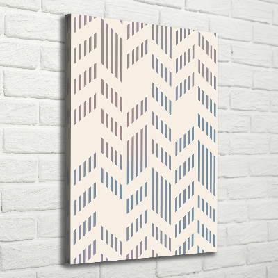 Wandbild vertikales Geometrischer Hintergrund