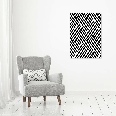 Wandbild vertikales Geometrischer Hintergrund