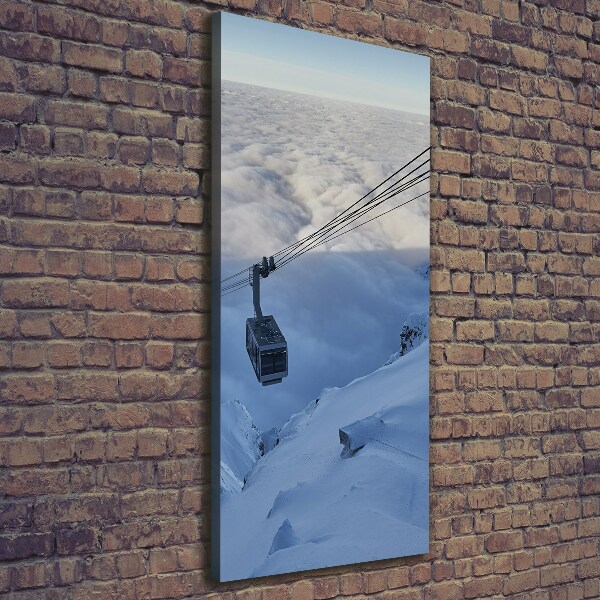 Foto auf leinwand vertikales Achterbahn