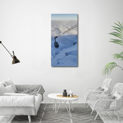 Foto auf leinwand vertikales Achterbahn