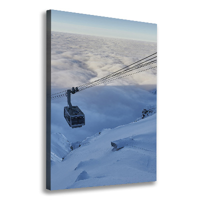 Foto auf leinwand vertikales Achterbahn