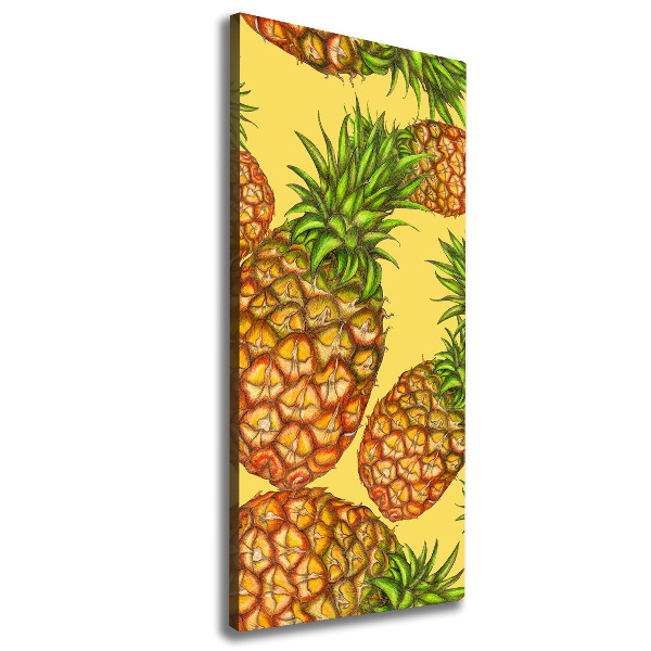 Wandbild vertikales Ananas