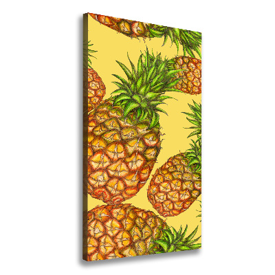 Wandbild vertikales Ananas