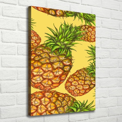 Wandbild vertikales Ananas
