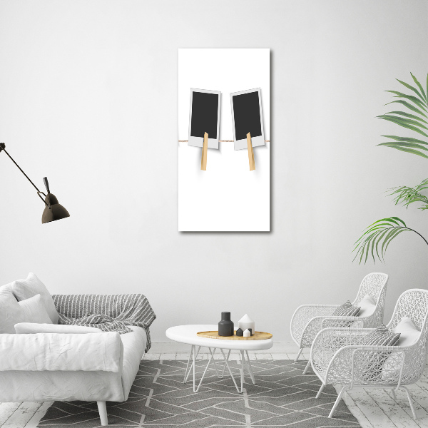 Foto leinwand vertikales Bilderrahmen