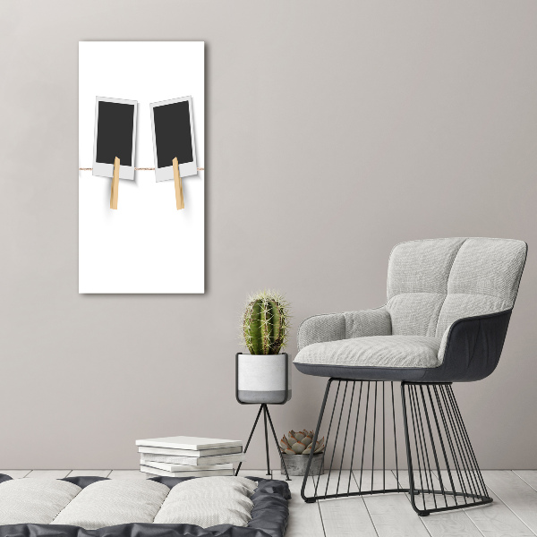 Foto leinwand vertikales Bilderrahmen