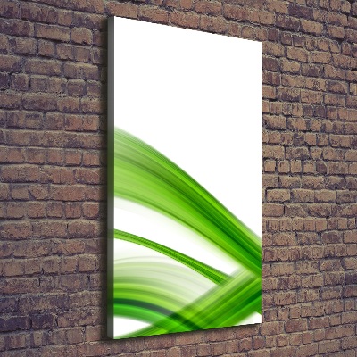 Foto leinwand vertikales Abstrakte Welle
