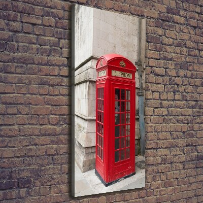 Wandbild vertikales London