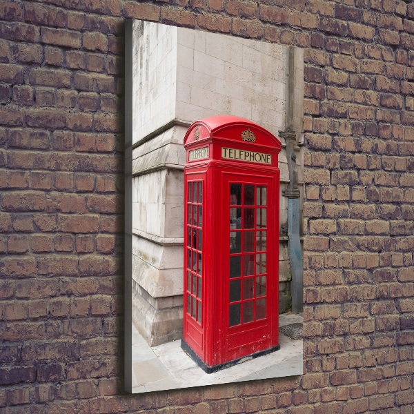 Wandbild vertikales London