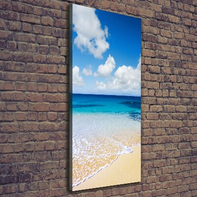 Wandbild vertikales Tropischer Strand