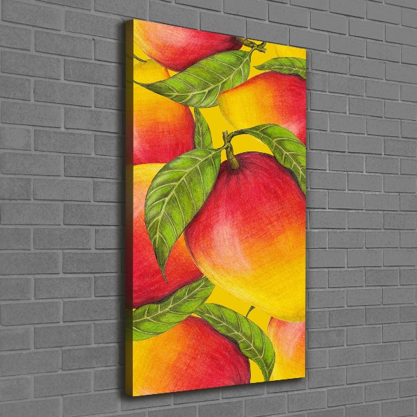 Foto auf leinwand vertikales Mango