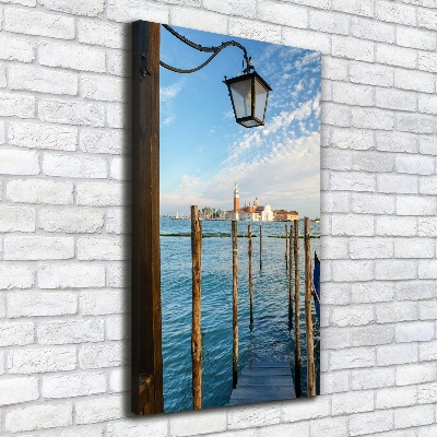 Wandbild vertikales Venedig, Italien