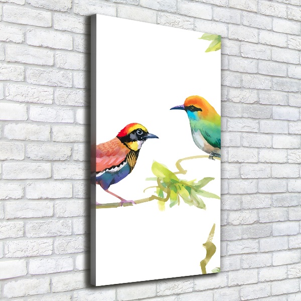 Foto auf leinwand vertikales Vögel