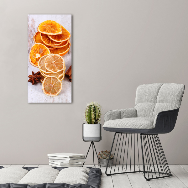 Wandbild vertikales Der Duft von Weihnachten