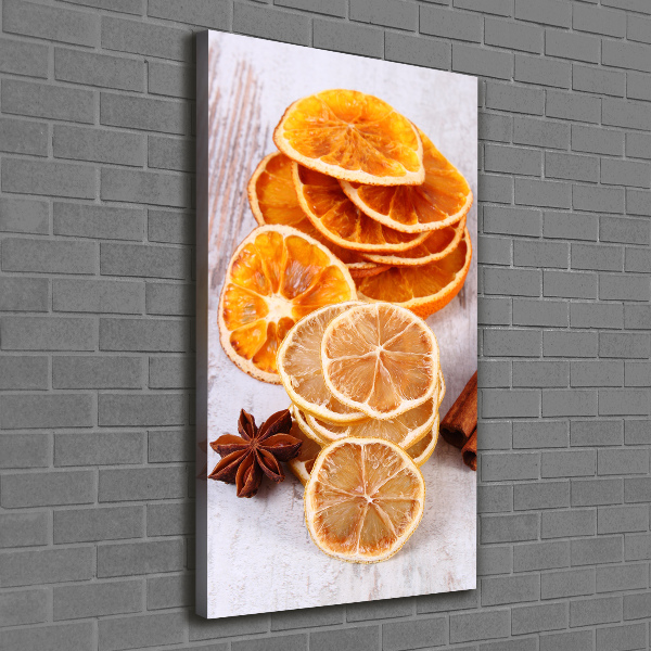 Wandbild vertikales Der Duft von Weihnachten