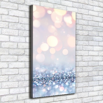 Foto leinwand vertikales Glänzender Hintergrund