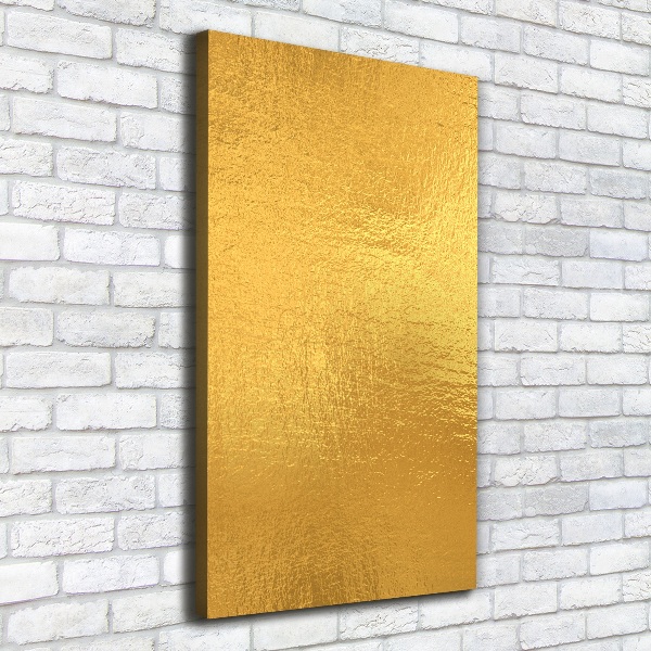 Foto auf leinwand vertikales Goldfolienhintergrund