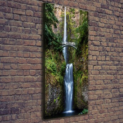 Foto auf leinwand vertikales Wasserfall