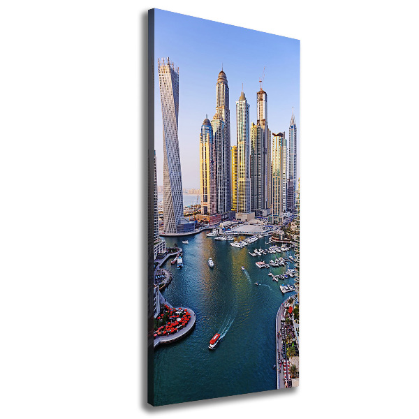 Wandbild vertikales Dubai Creek