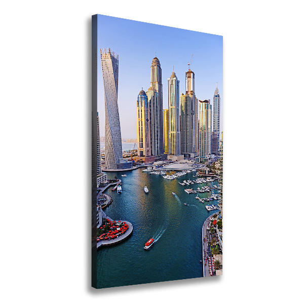 Wandbild vertikales Dubai Creek