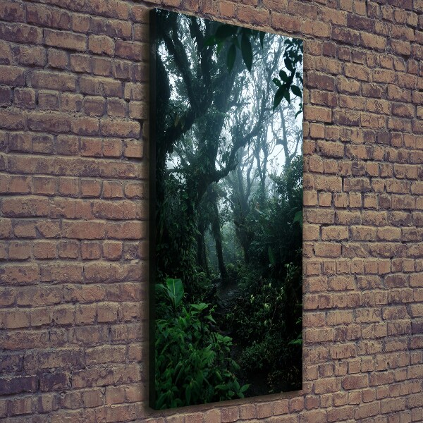 Wandbild vertikales Regenwald