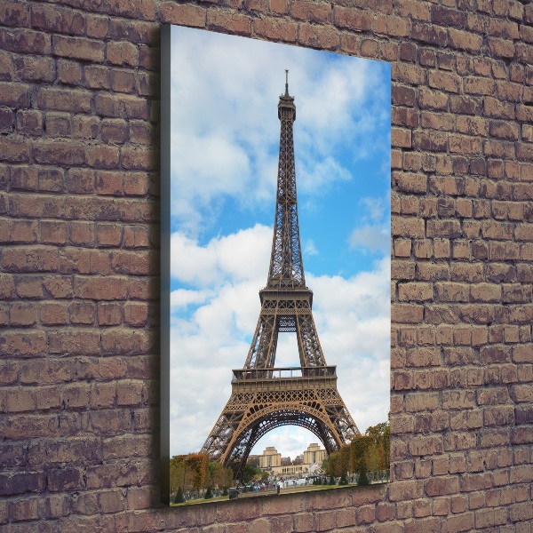 Wandbild vertikales Eiffelturm Paris