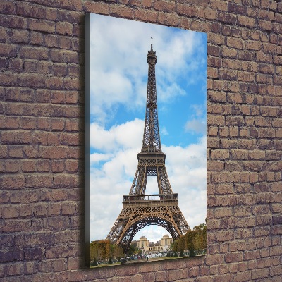 Wandbild vertikales Eiffelturm Paris