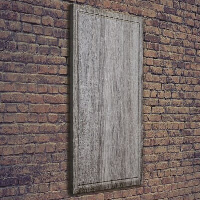 Wandbild vertikales Holz