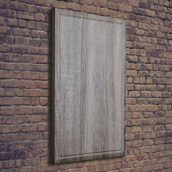 Wandbild vertikales Holz