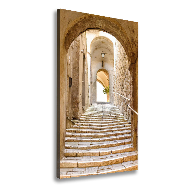 Foto auf leinwand vertikales Enge Straßen