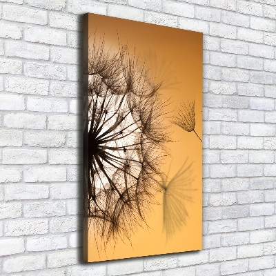 Foto auf leinwand vertikales Löwenzahn