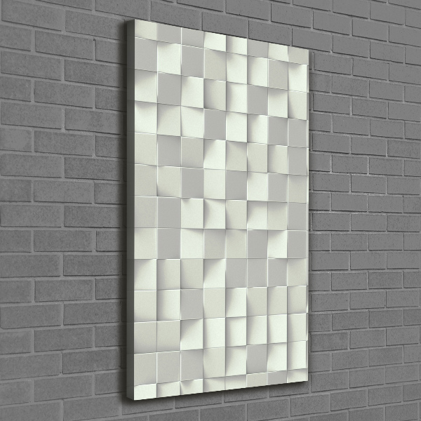 Foto auf leinwand vertikales Geometrisches Muster