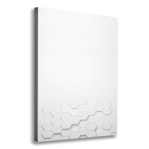 Wandbild vertikales Sechsecke Hintergrund
