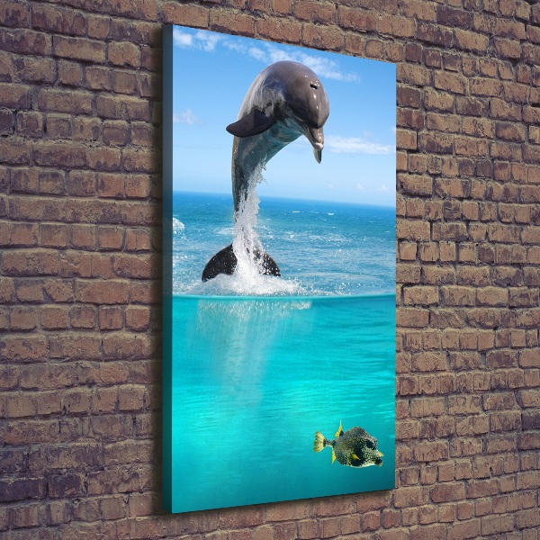Foto auf leinwand vertikales Unterwasserwelt