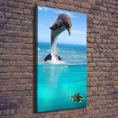 Foto auf leinwand vertikales Unterwasserwelt