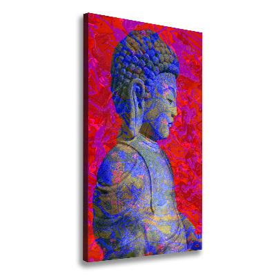 Wandbild vertikales Abstrakter Buddha
