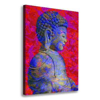Wandbild vertikales Abstrakter Buddha