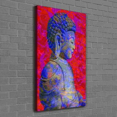 Wandbild vertikales Abstrakter Buddha