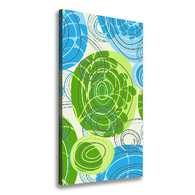 Foto auf leinwand vertikales Abstraktion