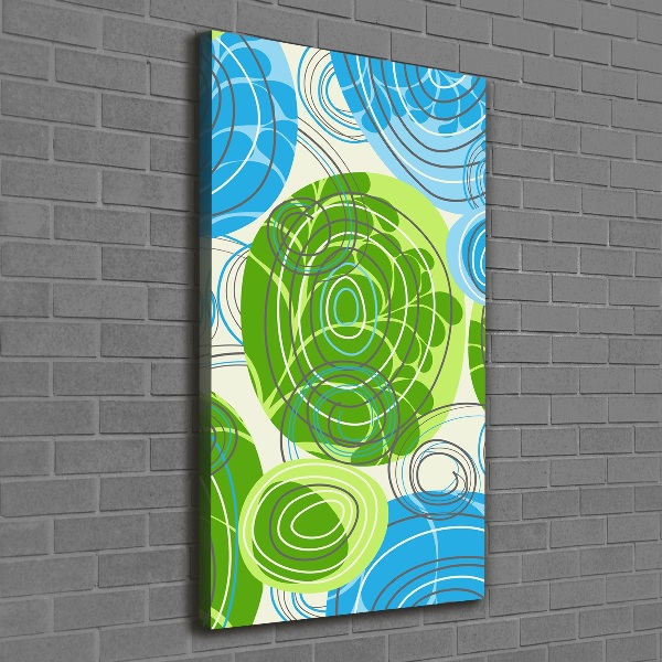 Foto auf leinwand vertikales Abstraktion