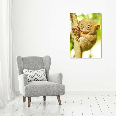 Foto leinwand vertikales Geisterkoboldmaki