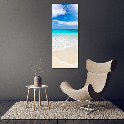 Wandbild vertikales Tropischer Strand