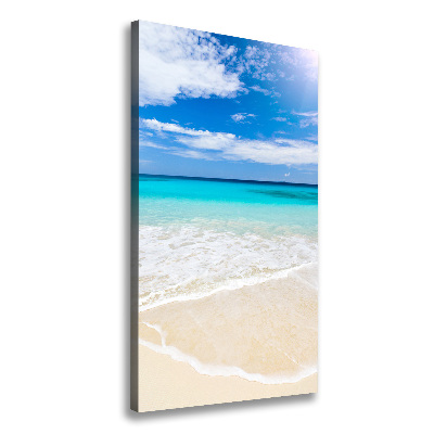Wandbild vertikales Tropischer Strand