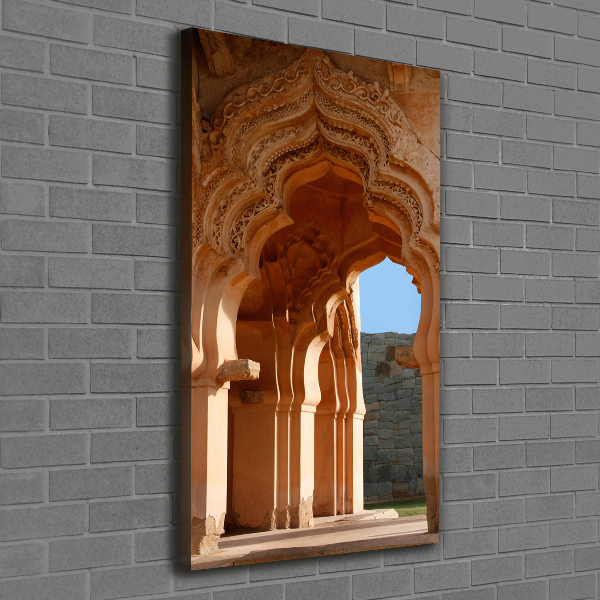 Foto auf leinwand vertikales Lotus Mahal Hampi