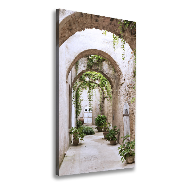 Foto leinwand vertikales Spielhalle im Schloss