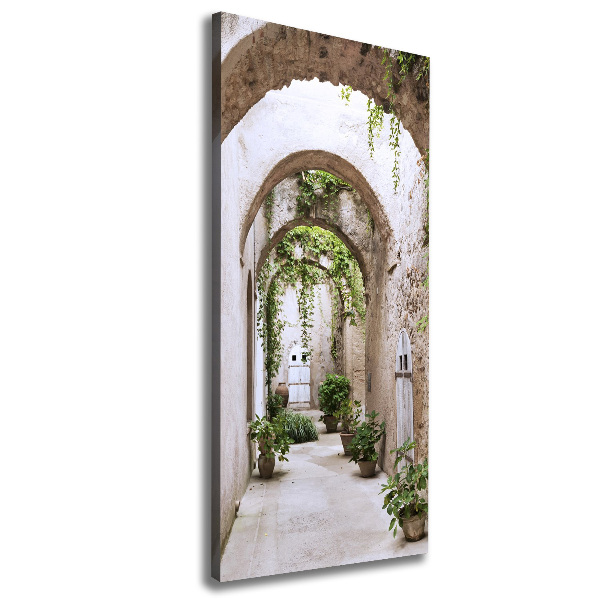 Foto leinwand vertikales Spielhalle im Schloss