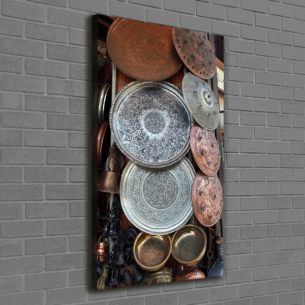 Wandbild vertikales Basar in Damaskus